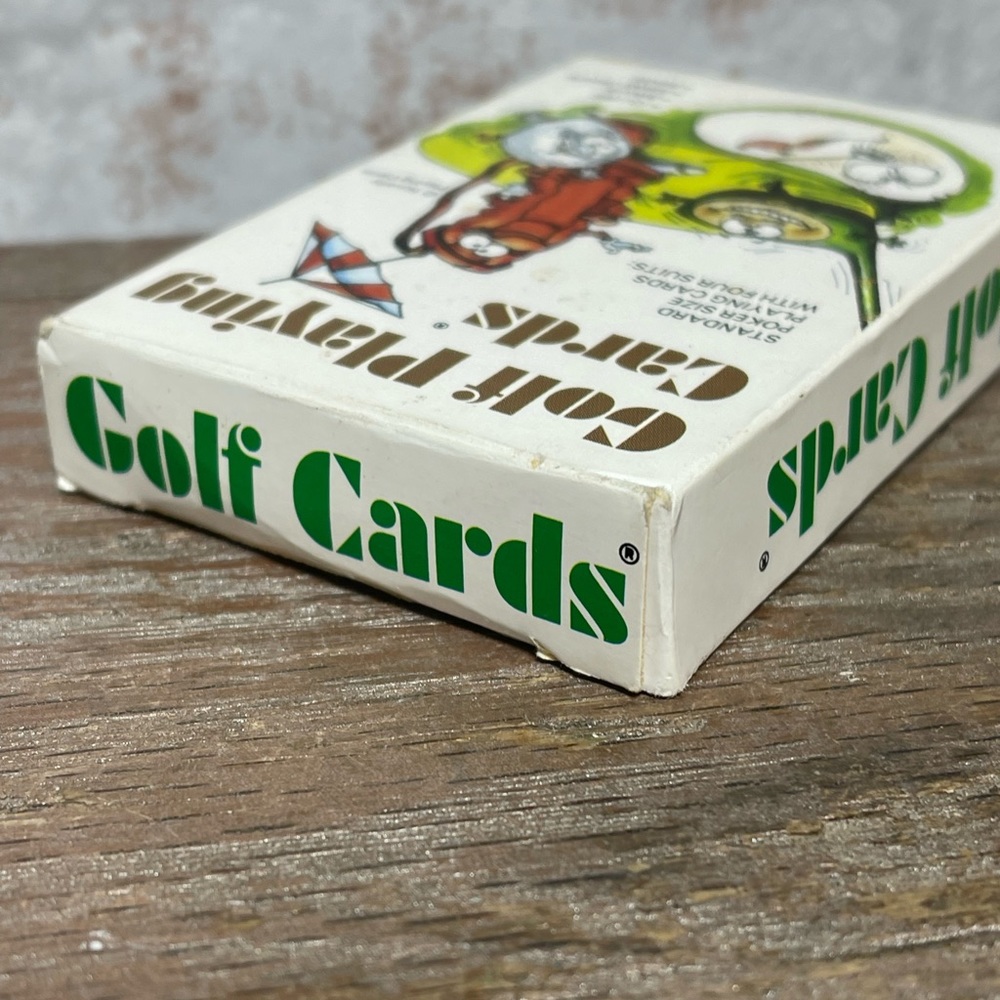 Golf Novelty Playing Cards 1993 RARE Hard to find DECK.